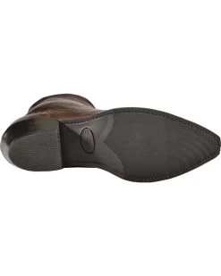 Abilene Western Wingtip Zipper Boots - Snip Toe