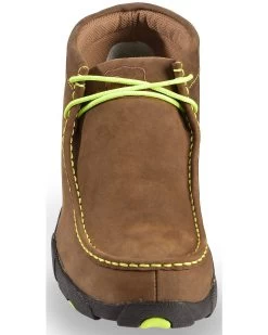 Twisted X Men's Lace-Up Driving Mocs - Steel Toe