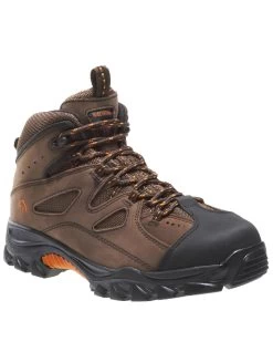 Wolverine Men's 6" Lace-Up Hudson Hiker Boots - Steel Toe