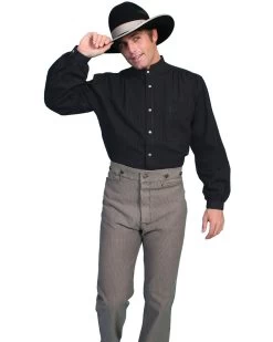 Wahmaker By Scully Raised Dobby Stripe Pants - Tall