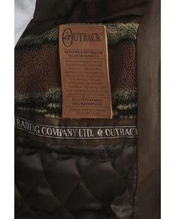 Outback Trading Co Men's Magnum Fleece Lined Oilskin Vest -Western Cowboy Shop 080160 14 D2