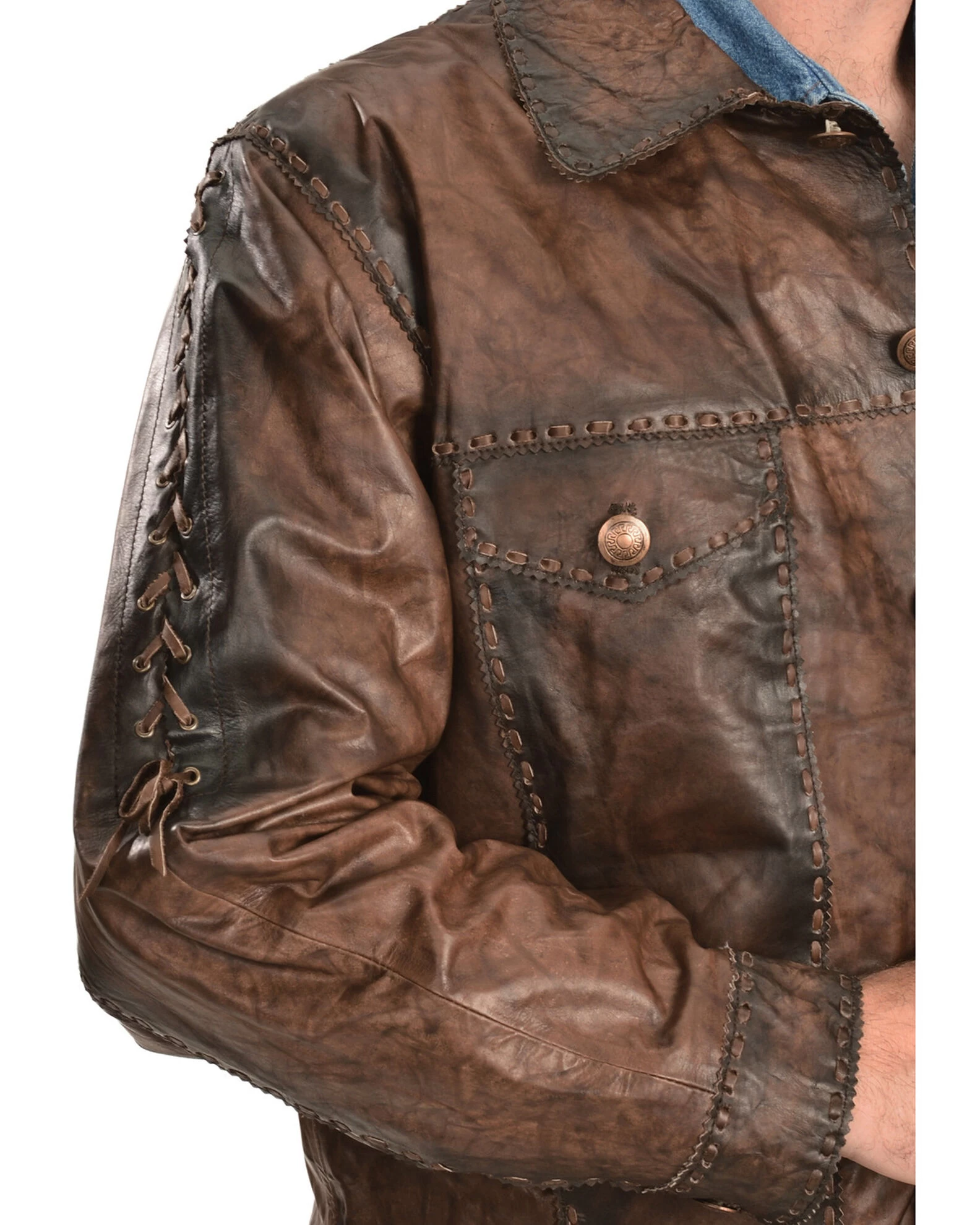 Kobler Leather Men's Rusty Leather Jacket 1 Kobler Leather Men's Rusty Leather Jacket