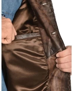 Kobler Leather Men's Rusty Leather Jacket 7 Kobler Leather Men's Rusty Leather Jacket -Western Cowboy Shop 082D89 41 D3