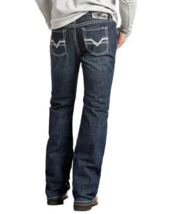 Rock And Roll Denim Men's Pistol Regular Fit Flame-Resistant Jeans - Boot Cut -Western Cowboy Shop 0864K3 88 P1
