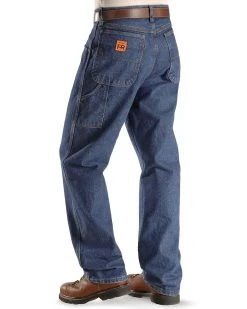 Wrangler Men's Riggs FR Carpenter Relaxed Fit Work Jeans -Western Cowboy Shop 086522 88 P1