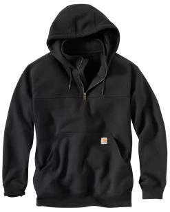 Carhartt Rain Defender Paxton Hooded Zip Mock Sweatshirt - Big & Tall