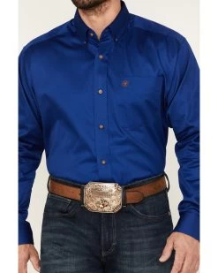 Ariat Men's Twill Long Sleeve Button-Down Shirt -Western Cowboy Shop 2000021634 400 P3