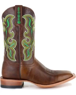 Cody James Men's Damiano Embroidered Western Boots - Broad Square Toe