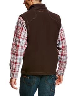 Ariat Men's Rebar Canvas Softshell Vest - Tall