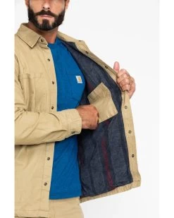 Carhartt Men's Rugged Flex Rigby Long Sleeve Snap Work Shirt Jacket 15 Carhartt Men's Rugged Flex Rigby Long Sleeve Snap Work Shirt Jacket -Western Cowboy Shop 2000211355 250 D2