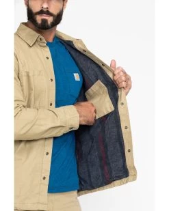 Carhartt Men's Rugged Flex Rigby Long Sleeve Snap Work Shirt Jacket 19 Carhartt Men's Rugged Flex Rigby Long Sleeve Snap Work Shirt Jacket -Western Cowboy Shop 2000211355 250 P5