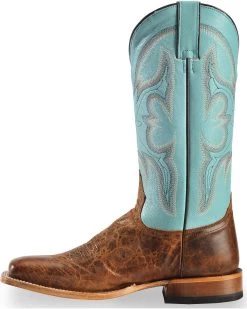 Tony Lama Men's Cabra Foot Western Boots - Square Toe
