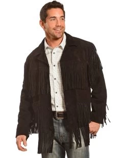Liberty Wear Men's Suede Fringe Western Jacket -Western Cowboy Shop 2000218205 001 P1