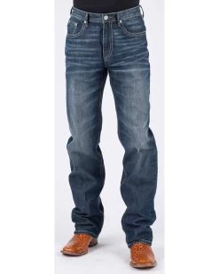 Stetson Men's 1520 Standard Fit Straight Jeans