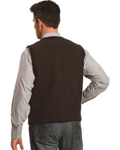 Wyoming Traders Men's Wyoming Wool Button Closure Vest 7 Wyoming Traders Men's Wyoming Wool Button Closure Vest -Western Cowboy Shop 2000235542 001 P2