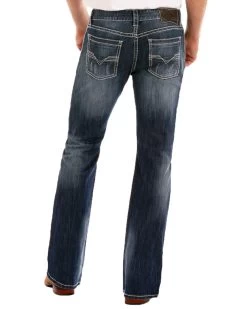 Rock & Roll Denim Men's Reflex Pistol Straight Leg Jeans -Western Cowboy Shop 2000241163 402 P1