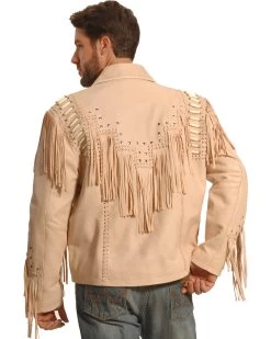 Liberty Wear Men's Fringed Leather Jacket -Western Cowboy Shop 2000245390 110 P2