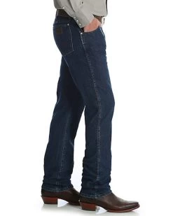 Wrangler Men's Midnight Rinse Premium Performance Cowboy Cut Jeans - Big & Tall -Western Cowboy Shop 2000251626 402 P3