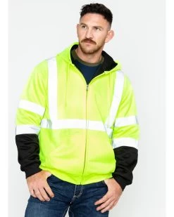 Hawx Men's Softshell High-Visibility Safety Work Jacket 8 Hawx Men's Softshell High-Visibility Safety Work Jacket -Western Cowboy Shop 2000252007 700 P1