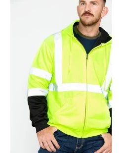 Hawx Men's Soft Shell High-Visibility Safety Jacket - Big & Tall -Western Cowboy Shop 2000252008 700 P4