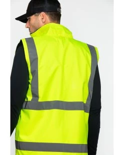 Hawx Men's Reversible Reflective Work Vest -Western Cowboy Shop 2000252009 700 P2