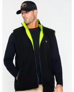Hawx Men's Reversible Reflective Work Vest