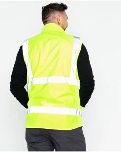 Hawx Men's Reversible Hi-Vis Reflective Work Vest - Big & Tall -Western Cowboy Shop 2000252010 700 P2