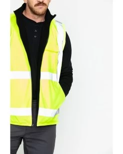 Hawx Men's Reversible Hi-Vis Reflective Work Vest - Big & Tall -Western Cowboy Shop 2000252010 700 P5