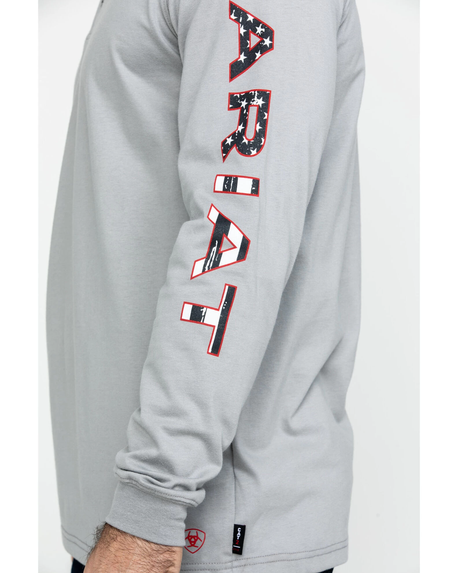 Ariat Men's FR Liberty Logo Long Sleeve Work Shirt - Big 5 Ariat Men's FR Liberty Logo Long Sleeve Work Shirt - Big - Image 5