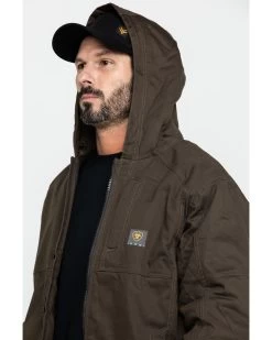 Ariat Men's Rebar Dura Canvas Zip-Front Work Jacket - Big & Tall