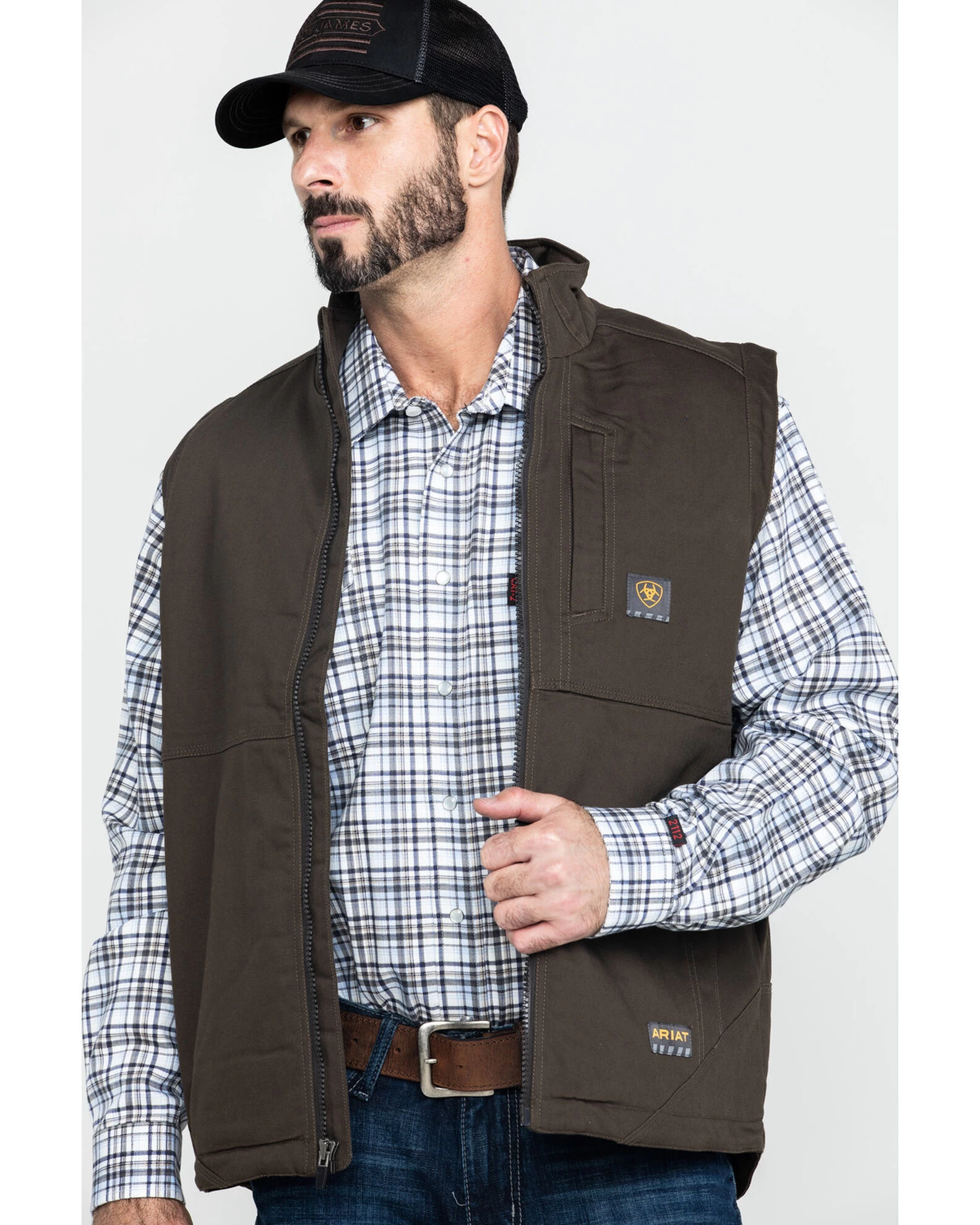 Ariat Men's Wren Rebar Duracanvas Work Vest 2 Ariat Men's Wren Rebar Duracanvas Work Vest - Image 2