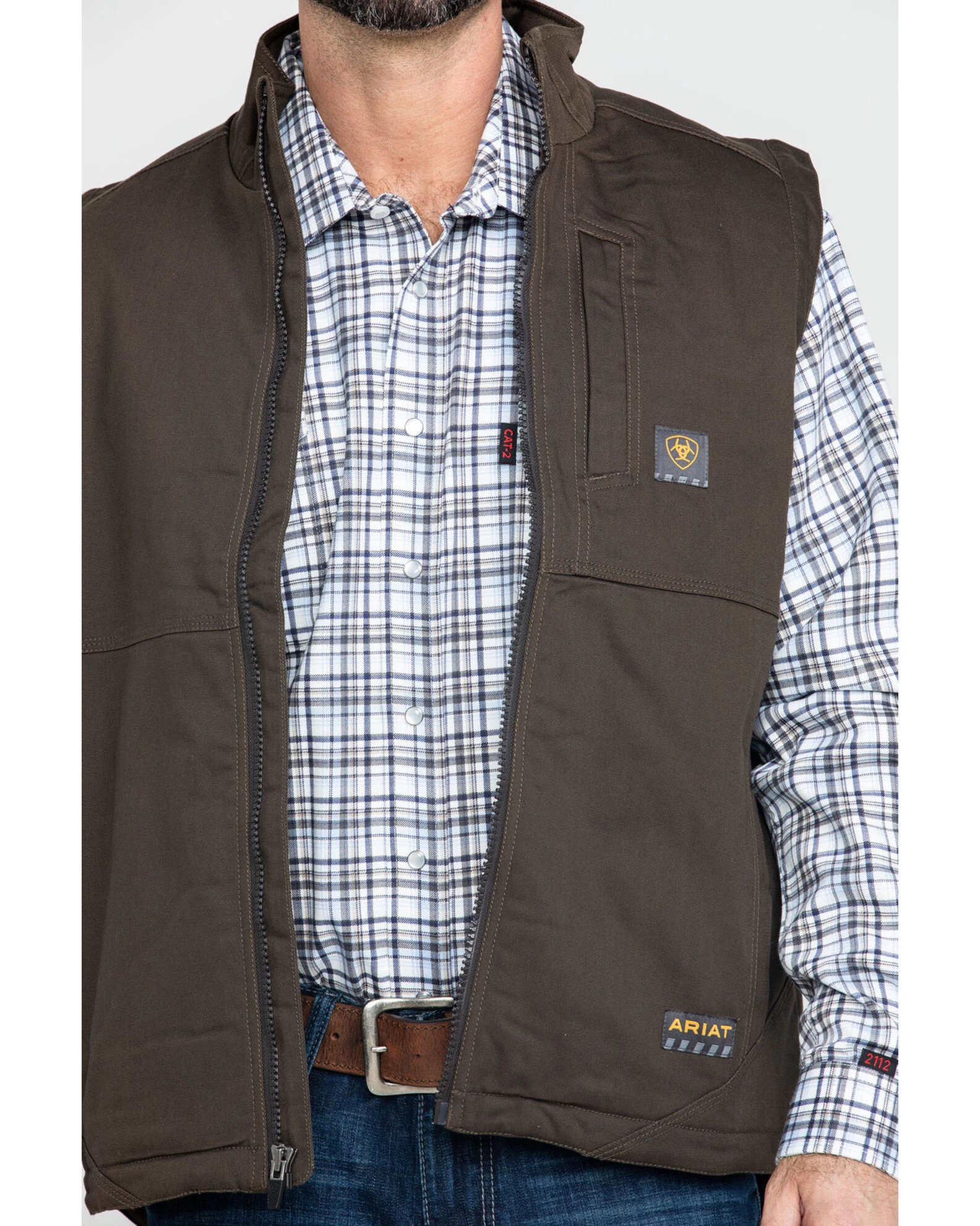 Ariat Men's Wren Rebar Duracanvas Work Vest 1 Ariat Men's Wren Rebar Duracanvas Work Vest