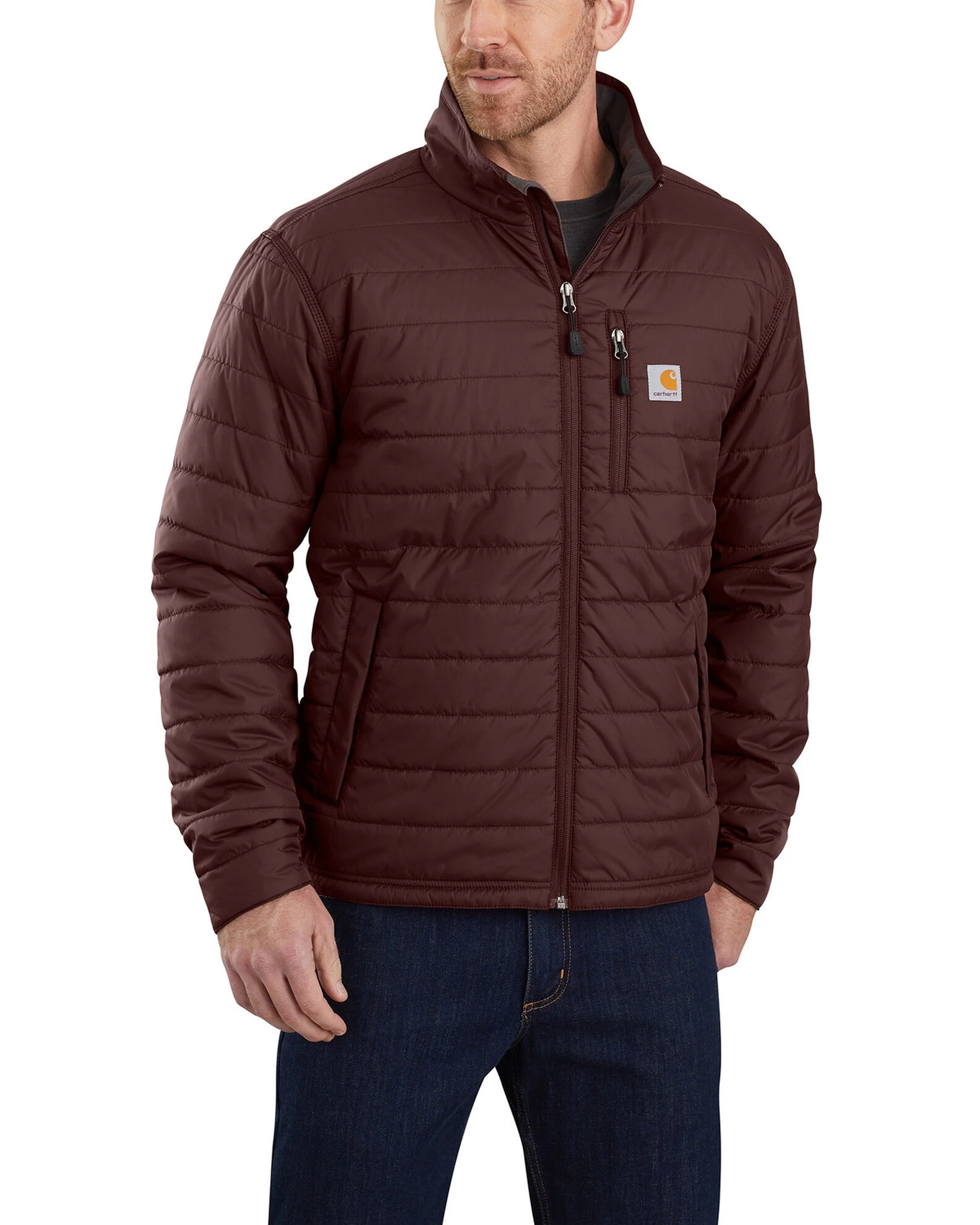 Carhartt Men's Brown Gilliam Work Jacket 3 Carhartt Men's Brown Gilliam Work Jacket - Image 3