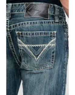Rock & Roll Denim Men's Pistol Med Bootcut Jeans 10 Rock & Roll Denim Men's Pistol Med Bootcut Jeans -Western Cowboy Shop 2000283476 400 P2