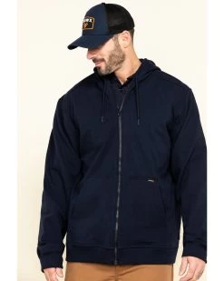 Hawx Men's FR Zip Up Fleece Work Hoodie - Tall