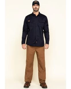 Hawx Men's FR Long Sleeve Woven Work Shirt - Tall 10 Hawx Men's FR Long Sleeve Woven Work Shirt - Tall -Western Cowboy Shop 2000284656 410 P6