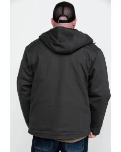 Wolverine Men's Worksite Stretch Canvas Hooded Work Jacket