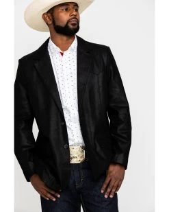 Cody James Men's Black Suede Blazer Jacket - Big & Tall -Western Cowboy Shop 2000287353 001 P1