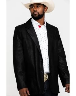 Cody James Men's Black Suede Blazer Jacket - Big & Tall -Western Cowboy Shop 2000287353 001 P5