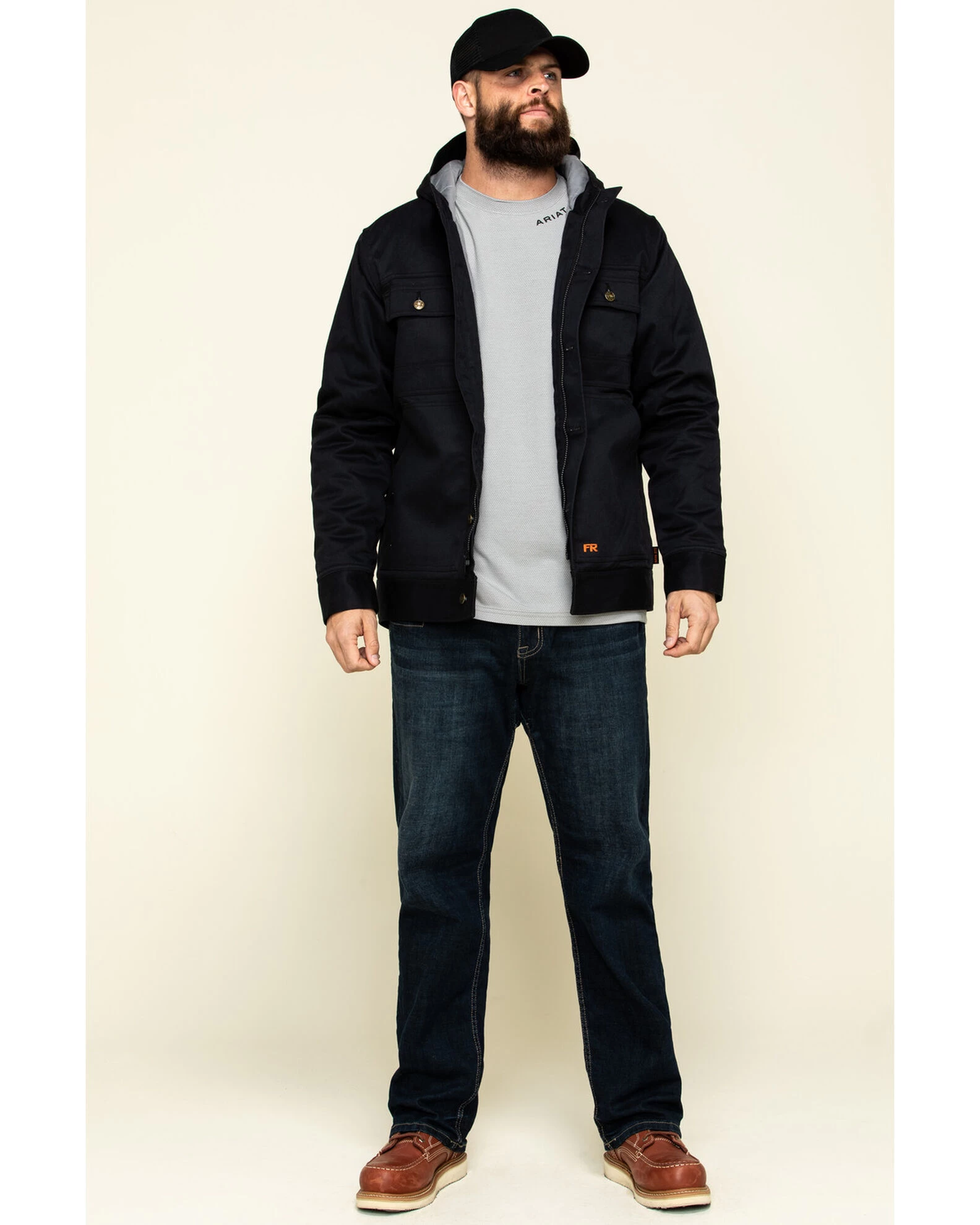 Cody James Men's FR Hooded Duck Work Jacket 2 Cody James Men's FR Hooded Duck Work Jacket - Image 2