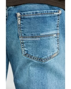 Rock & Roll Denim Men's Pistol Vintage Med Stretch Straight Jeans -Western Cowboy Shop 2000289973 400 P2
