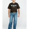Rock & Roll Denim Men's Pistol Vintage Med Stretch Straight Jeans