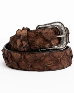 Cody James Men's Brown Pirarucu Exotic Belt -Western Cowboy Shop 2000291696 200 P1