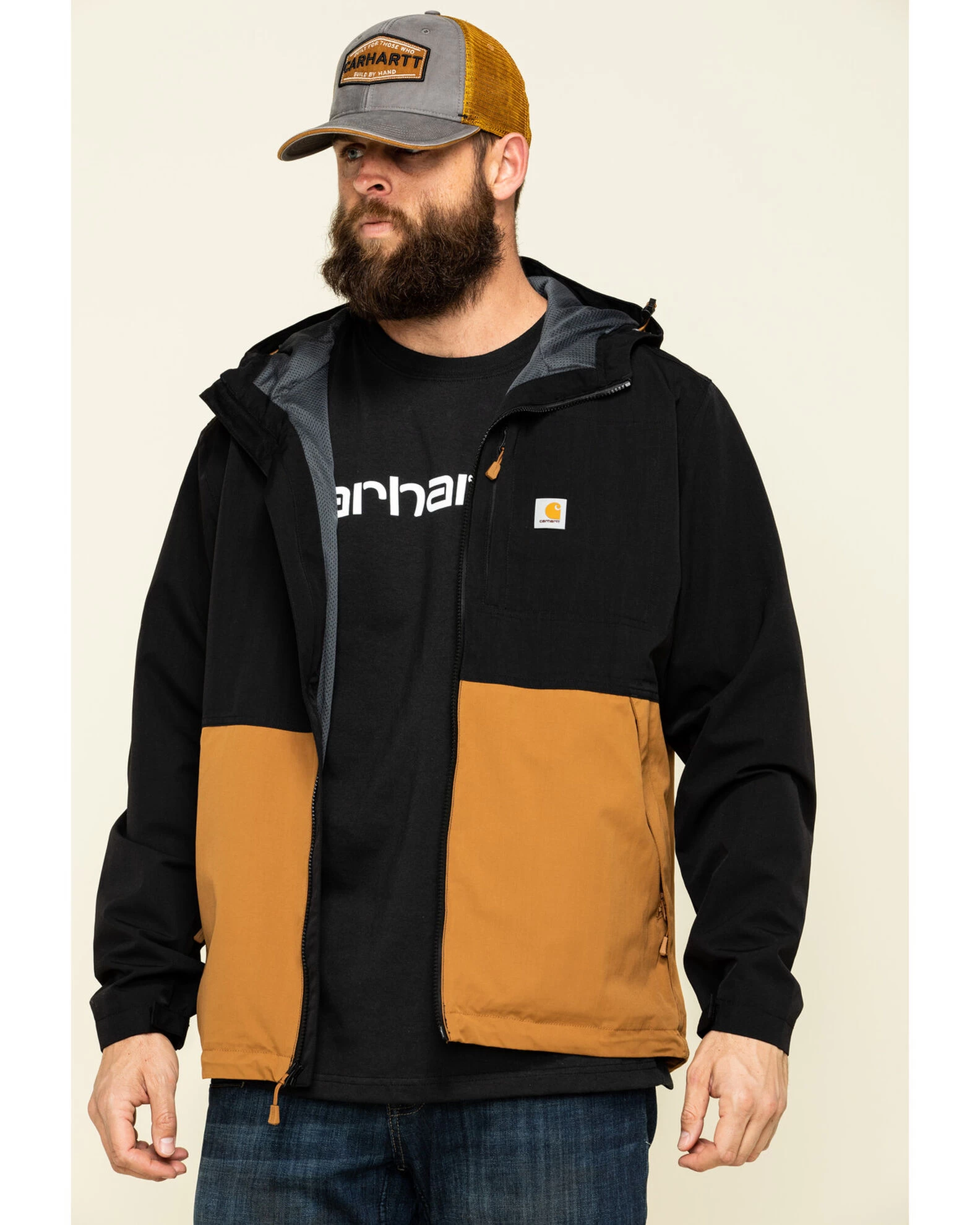 Carhartt Men's Storm Defender Midweight Hooded Work Jacket 4 Carhartt Men's Storm Defender Midweight Hooded Work Jacket - Image 4