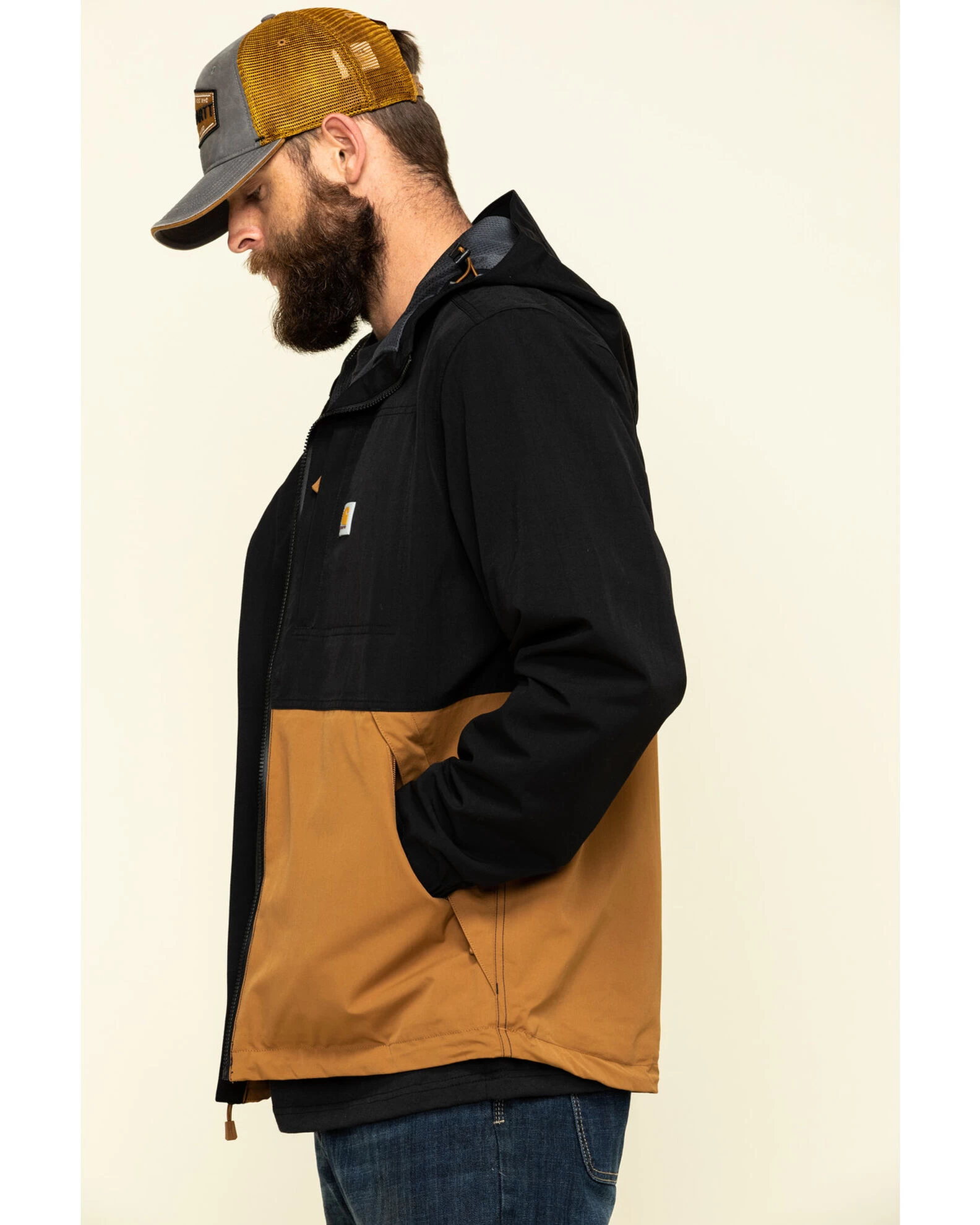 Carhartt Men's Storm Defender Midweight Hooded Work Jacket 2 Carhartt Men's Storm Defender Midweight Hooded Work Jacket - Image 2