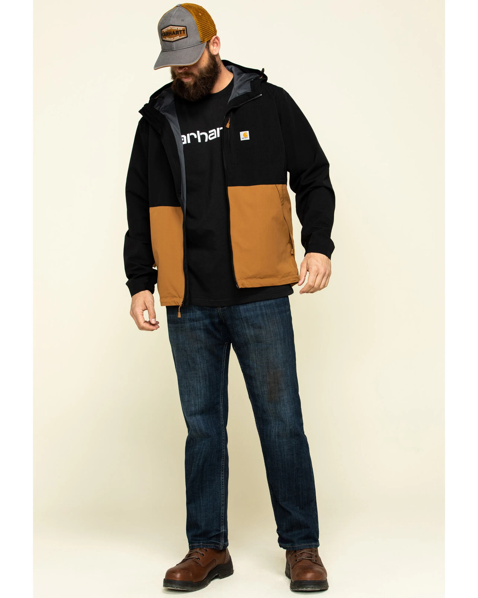 Carhartt Men's Storm Defender Midweight Hooded Work Jacket 5 Carhartt Men's Storm Defender Midweight Hooded Work Jacket - Image 5