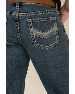 Cody James Core Men's High Roller Top Tier Medium Wash Stretch Slim Bootcut Jeans -Western Cowboy Shop 2000312860 400 P4