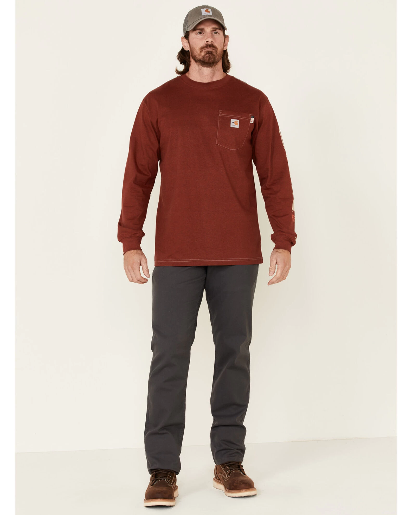 Carhartt Men's FR Shadow Rugged Flex Relaxed Work Pants 2 Carhartt Men's FR Shadow Rugged Flex Relaxed Work Pants - Image 2