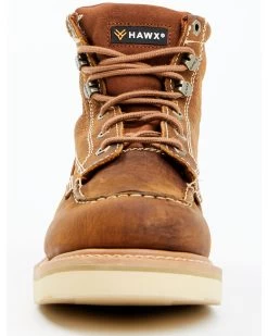 Hawx Men's 6" Grade Work Boots - Moc Toe -Western Cowboy Shop 2000325360 001 P4