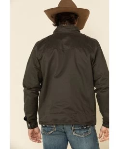Powder River Outfitters Men's Cotton Zip Front Jacket -Western Cowboy Shop 2000325925 341 P3